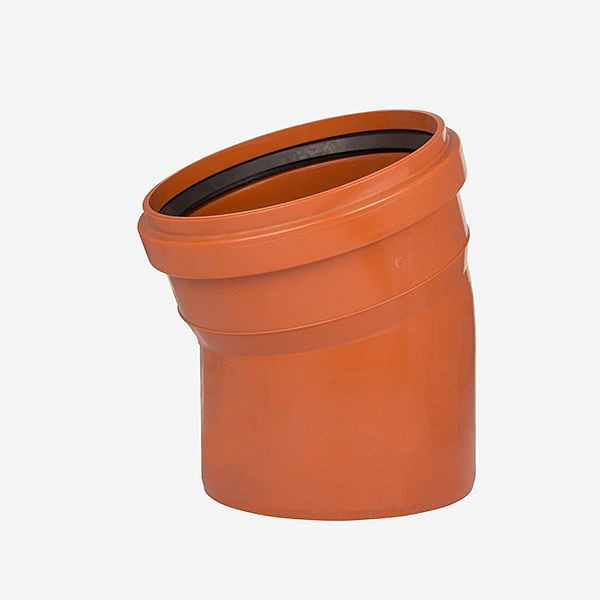 Coude d'arbre HKW 15° - PVC Ø 250 mm, 9130-25