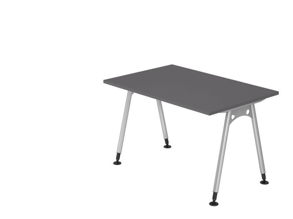 Bureau Hammerbacher pied A 120x80cm graphite, VAS12/G/S