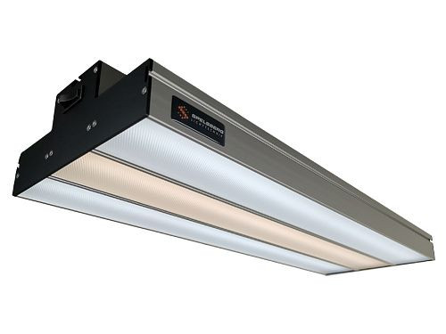Lampe de poste de travail de test à LED Bedrunka+Hirth VDA 16, 600, dimensions en mm (LxPxH) : 582 x 210 x 80, 03LVDA3-0600