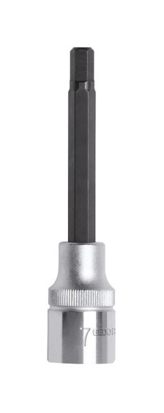 Embout de tournevis GEDORE rouge 1/2", 6 pans, long SW10mm, longueur 100mm, 3300381