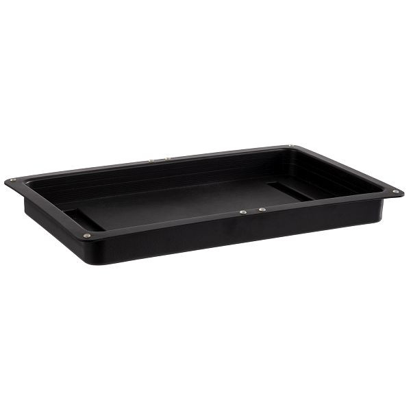 Glacière / socle APS, 52 x 32 x 5,5 cm, polystyrène, noir, adapté pour APS, GN 1/1 ardoise, 11619