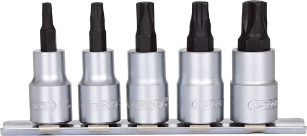 KS Tools Jeu de douilles 3/8" pour vis MTS MORTORq®, 5 pièces, 911.4010