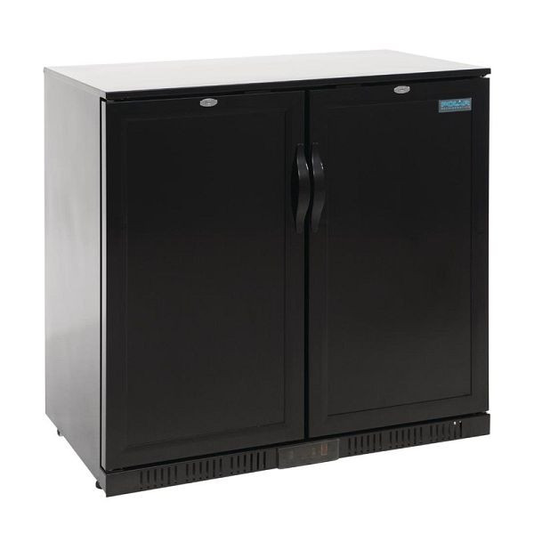 Réfrigérateur de bar Polar série G avec 2 portes abattantes dissimulées 208L, GL016