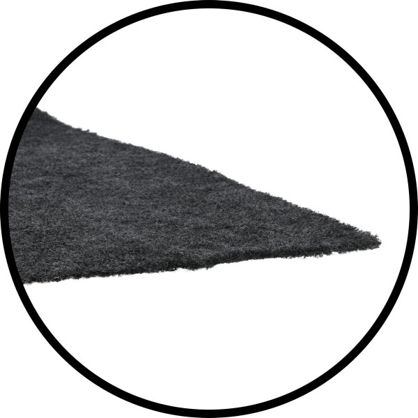 Tapis filtrant à charbon actif Kunzer 1000 mm x 1850 mm, 800MAG-FILTER CARBON