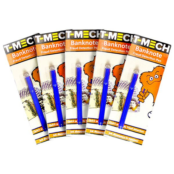 Stylos de test de billets de banque T-Mech 5x, 10400