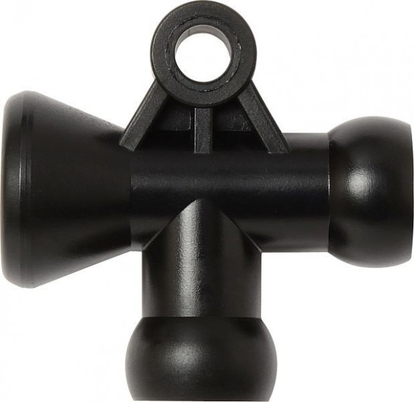 Loc-Line T-Stück, in schwarz, VE: 2 Stück, L41416S