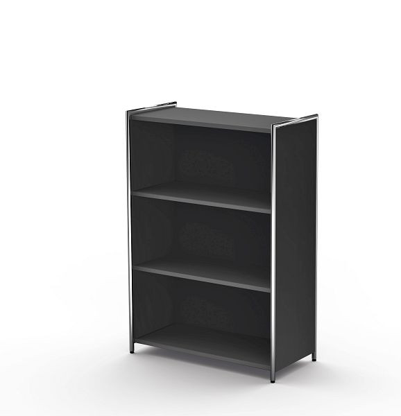Kerkmann buffet/séparateur de pièce pour 3 OH, Artline, L 800 x P 380 x H 1150 mm, anthracite, 13740013
