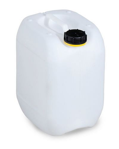 Bidon en plastique DENIOS en polyéthylène (PE), 10 litres, naturellement transparent, 266-988