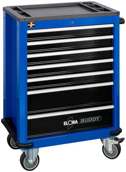 Panier à outils ELORA Buddy, bleu, vide, 1210-L7B, 1210000026000