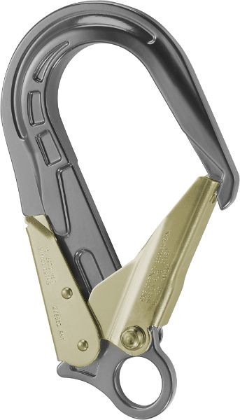 Mousqueton Skylotec 28kN, FS 64 ALU gris, aluminium, ovale, 24 kN, H-157-GR