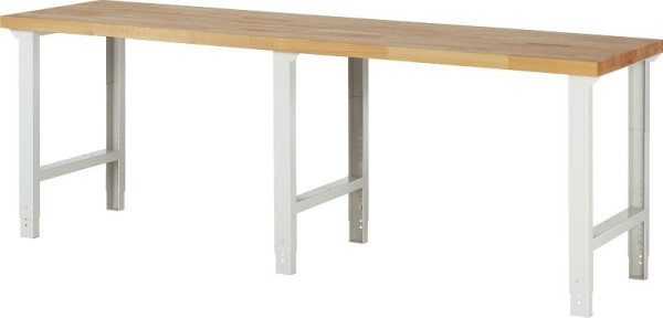 Etabli RAU série 7000 - modèle 7000-1, L2500 x P700 x H790-1140 mm, 03-7000-1-257B4H.12