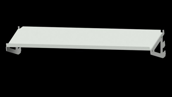 Structure du système d'étagères de rangement pour établis ANKE, 763 x 250 mm (AM 764), RAL 7035, 960.828