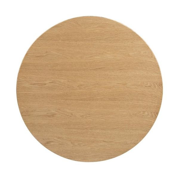Bolero table ronde placage de frêne pré-percé 60cm, DC469