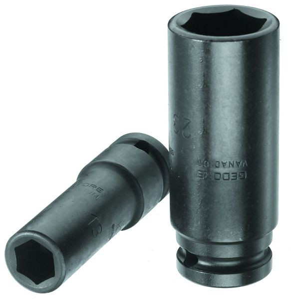 GEDORE tournevis électrique insert 1/2'' hexagonal, forme longue, 14 mm, 6163620