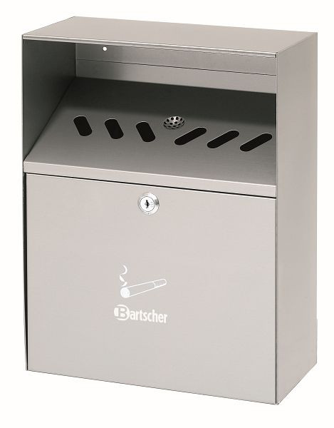 Cendrier mural Bartscher, argent, 860001