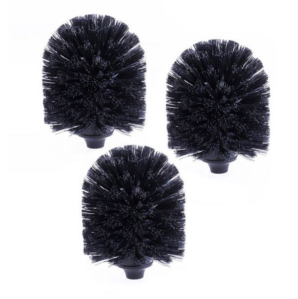 Têtes de brosse de rechange KEMMLIT noires M12 en SET de 3, 204.678