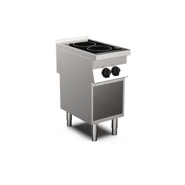 Table de cuisson à induction Mareno MO-700 avec 2 zones de cuisson, 40cm, 170.412