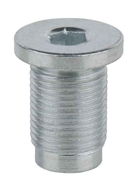 KS Tools vis de vidange d'huile à six pans creux 8mm, M18x1,5x27mm, lot de 10, 430.1001