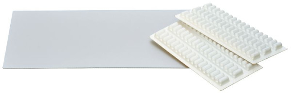Caisse de transport Gmöhling G®-BOX kit d'accessoires cloison de séparation 6 + guides, aluminium anodisé, 045150077