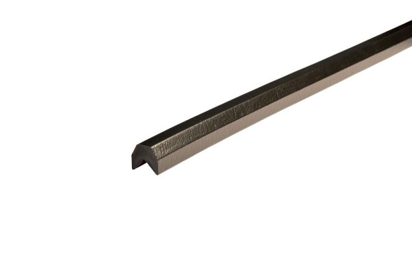 Protection d'angle Knuffi, profil d'avertissement et de protection type AA, noir, 1 mètre, PA-14210