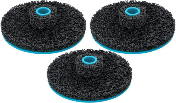 Disques abrasifs de rechange Hazet, nombre d'outils : 3, pour 4960 F-160/2 Fermeture velcro pour un changement rapide des disques abrasifs, 4960F-0160/3
