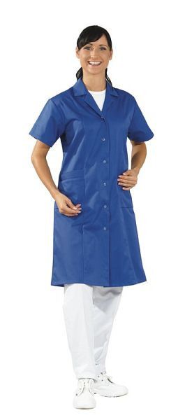 Manteau professionnel femme Planam tissu mixte manches 1/4, bleu bleuet, taille 36, 1611036
