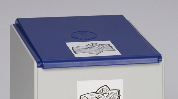 Couvercle VAR pour bidon plastique 60 l, bleu, 38102