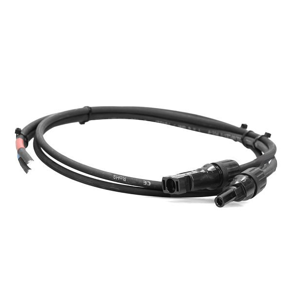 Câble de connexion professionnel Offgridtec 1 m 4 mm² module solaire au contrôleur de charge solaire, 8-01-007435