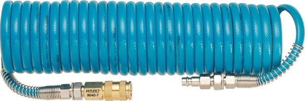 Tuyau spiralé Hazet, tuyau en polyuréthane hautement flexible, diamètre intérieur : 6,35 mm, longueur : 7,62 m, 9040-7