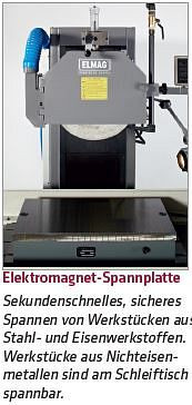 Rectifieuse plane ELMAG, modèle HSG 250/500 AL, 82603