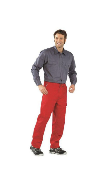 Planam shirts chemise sergé manche 1/1, gris, taille 45/46, 0406045