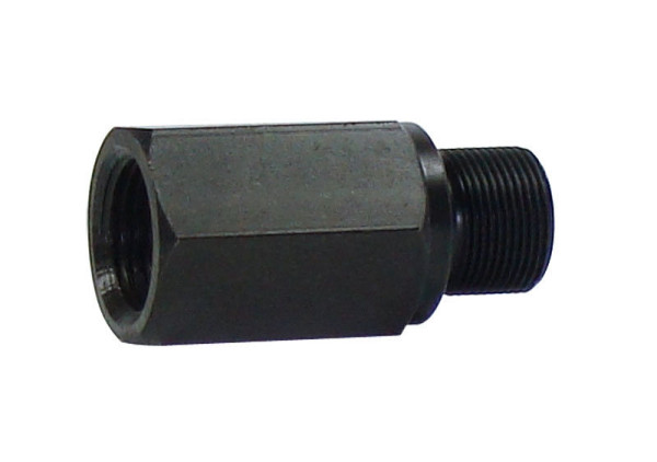 Adaptateur fileté Stahlmaxx pour marteau à percussion, IT M18 x 2,5 vers AG M18 x 1,5, pour injecteurs, XXL-102636