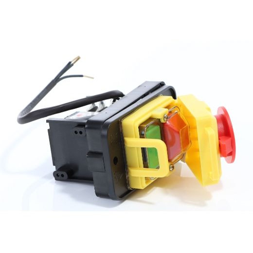 Interrupteur ELMAG avec protection contre la tension nulle et arrêt d'urgence, pour CREUSEN DS 9250, 9601039