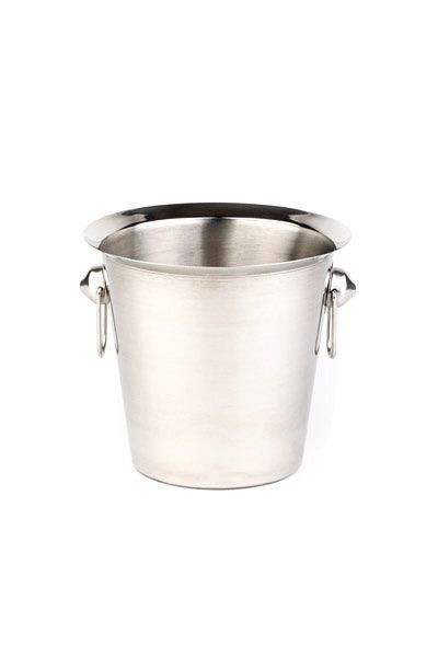 Refroidisseur à vin/champagne APS, Ø 20 cm, hauteur : 19 cm, 3 litres, acier inoxydable, intérieur poli mat, extérieur hautement poli, avec poignées annulaires, 36020