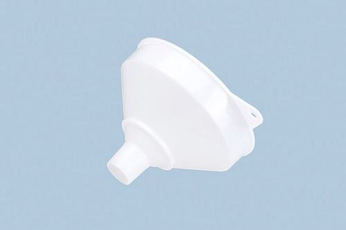 Entonnoir DENIOS en plastique, diamètre 253 mm, avec tamis, sans raccord pour tuyau, lot de 10, 308410