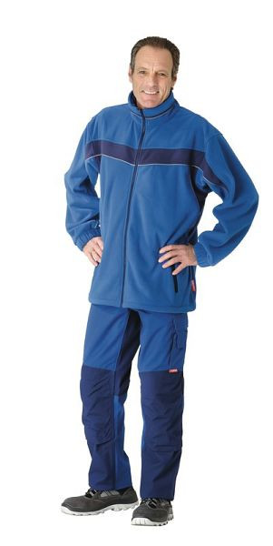 Veste polaire Planam Plaline, bleu bleuet/marine, taille 4XL, 2561068