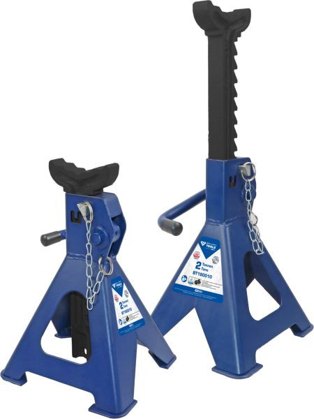 Brilliant Tools chandelles à dégagement rapide, 2 tonnes, pack : 1 paire, BT180010