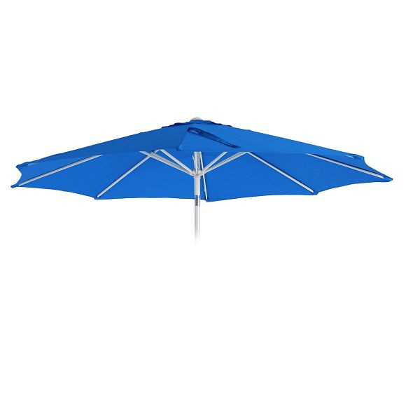 Housse de rechange Mendler pour parasol N19, housse de rechange pour parasol, Ø 3m tissu/textile 5kg, bleu, 81625