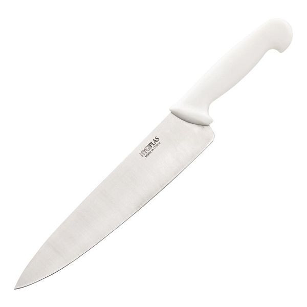 Couteau de chef Hygiplas 25cm blanc, C879