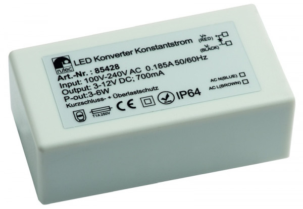 rutec Projekt 700mA 3W - 6W convertisseur courant constant, PHE428