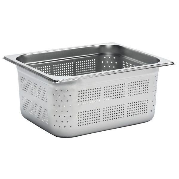 Bac GN Inox Gastro M 150mm GN1 / 2 perforé, GR731