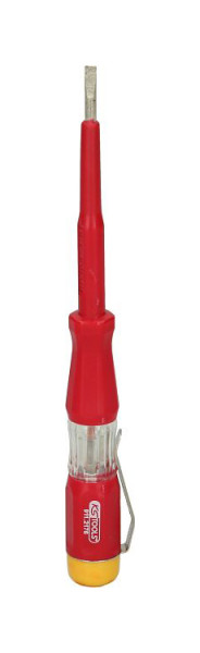 Testeur de tension KS Tools avec isolation de protection 100-500 V, 140 mm, 911.2176