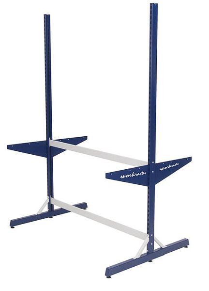 Module de base Bedrunka+Hirth workraster, double face, grille de hauteur de 38 mm, dimensions en mm (LxPxH) : 1500 x 960 x 1348, 07.8415.912