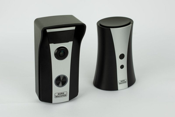 BURG-WÄCHTER barrière de porte numérique DOOR eGUARD Video Bell DG8500, 2 x piles, HxLxP (extérieur) : 137 x 80 x 48mm, y compris le contrôle d'application, 48500