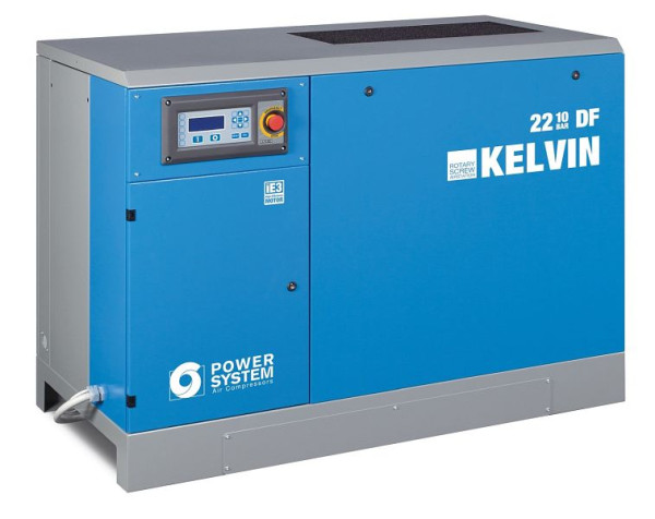 POWERSYSTEM IND compresseur à vis industrie avec sécheur, Powersystem KELVIN 11 - 10 bar DF, 20160112