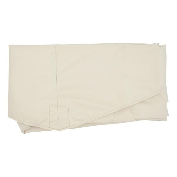 Housse de rechange Mendler pour parasol deluxe HWC-D14, housse de parasol ronde Ø 3m, crème sans rabat, 81693