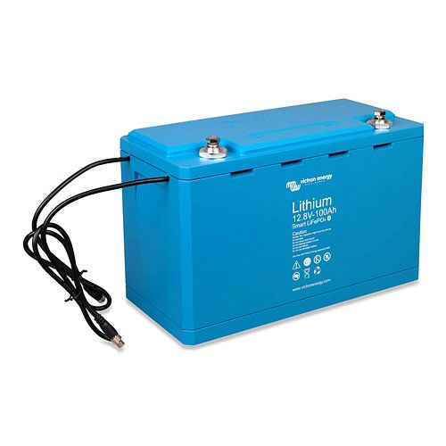 Batterie Victron Energy LiFePO4 12,8 V/100 Ah - Intelligente, 2-67-011390, BAT512110610
