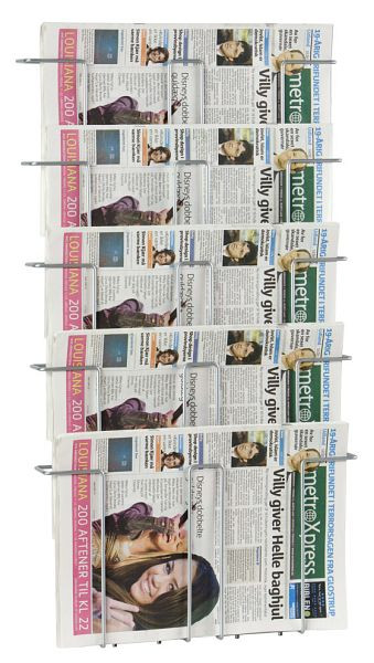 Twinco 5190 TWIN AGENDA porte-journaux A3, argent, 5190-8