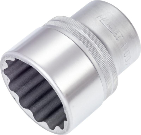 Embout pour clé à douille Hazet, double hexagonal, carré creux 25 mm (1 pouce), profil externe double hexagonal, 46 mm, 1100Z-46