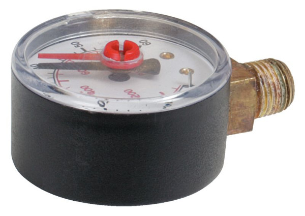 Manomètre de rechange KS Tools pour pompe d'essai 902.1004 et 902.2004 (dessin n° 2), 902.1008